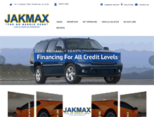 Tablet Screenshot of jakmaxautos.com